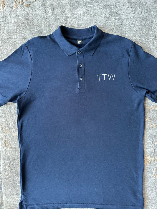 Navy TTW Men's Polo
