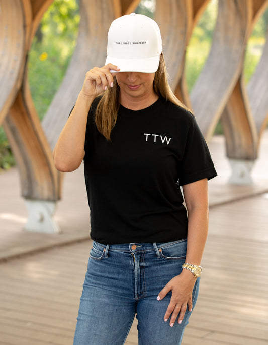 Black Short Sleeve TTW T-shirt