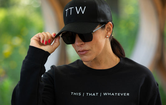 Black TTW Trucker Hat