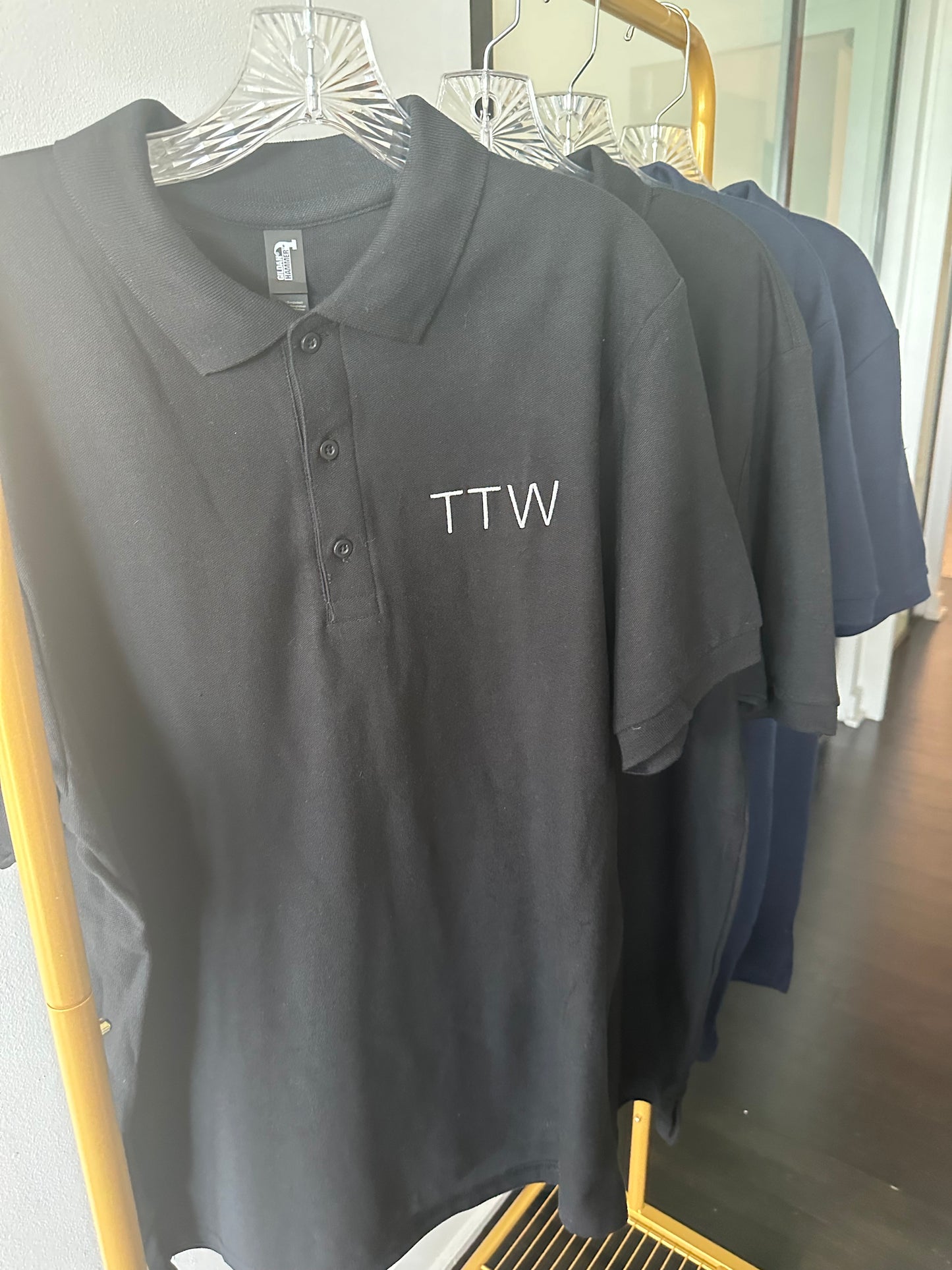 Black TTW Men’s Polo